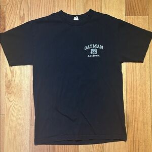Alstyle Black Route 66 Oatman Arizona Tee